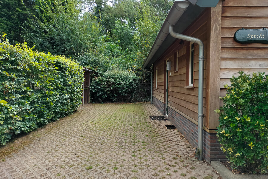 De Specht | Stoere houten lodge voor 9 personen | Veluwe Lodges Otterlo